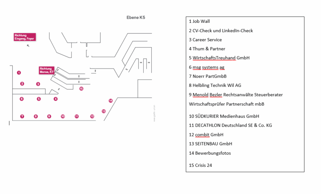 Standplan K 5 2025